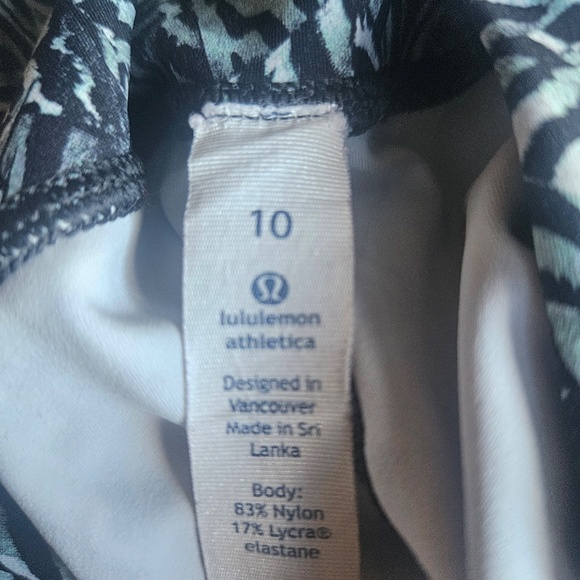 Lululemon Wunder Under Pant (Hi-Rise) (Dazzle Nulux) Size 10 - Picture 7 of 8